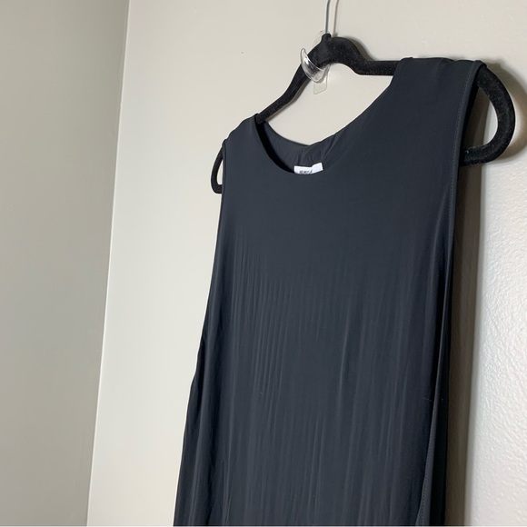 Helmut Lang | Brand New High Slit Cutout Maxi Black Dress | Size M - Picture 7 of 11